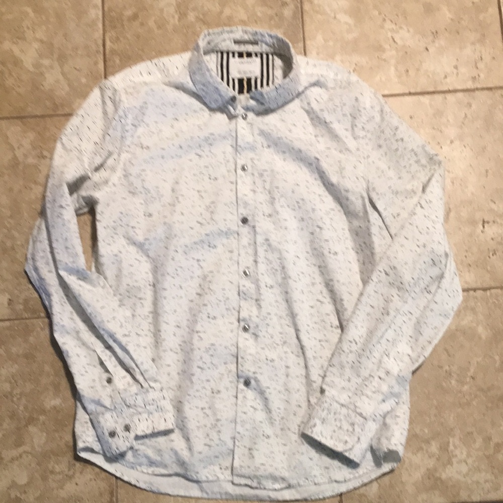Denim & Flower Ricky Singh Button Down  Shirt L